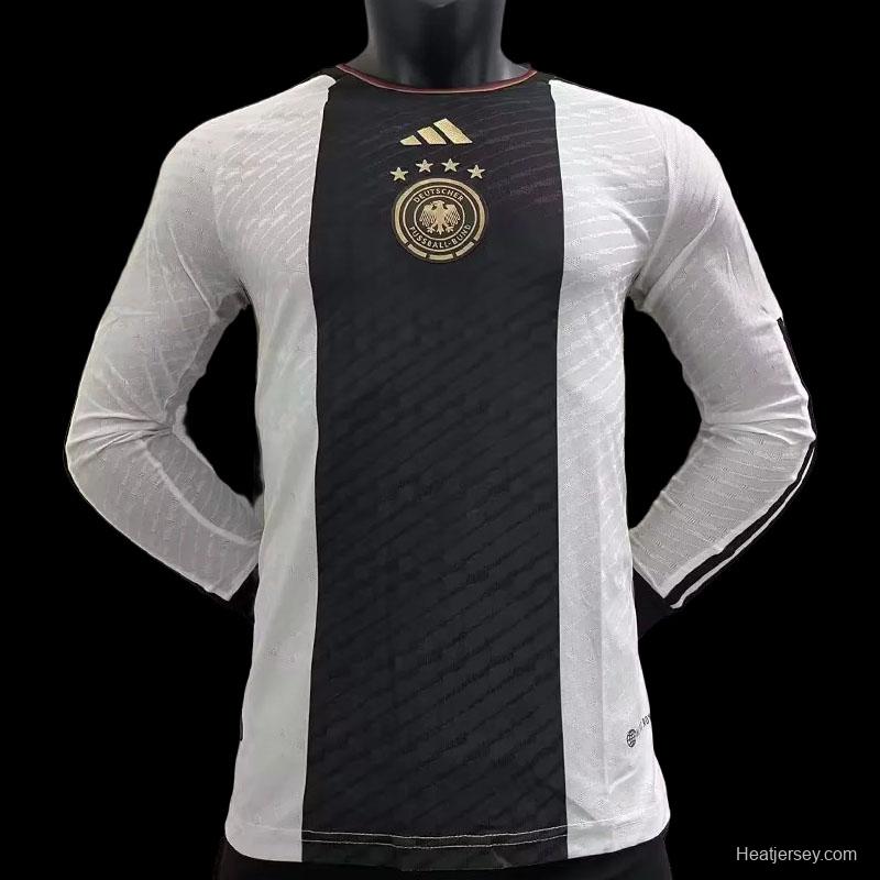 Player Vision 2022 Germany Home Long Sleeve Jersey