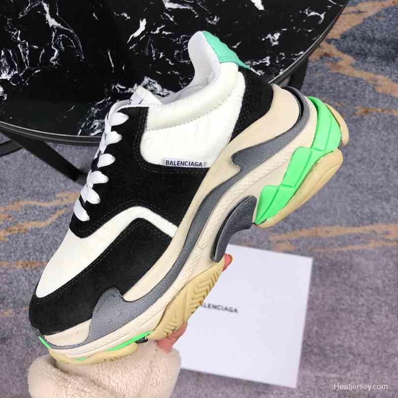 Men Balenciaga Triple-S 2 White/Black Sneaker