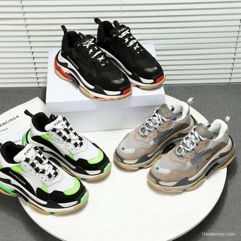 Men/Women Balenciaga Triple S Sneaker 3 Color