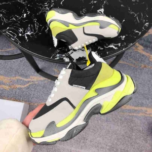 Men Balenciaga Triple-S 2 Green/Grey Sneaker