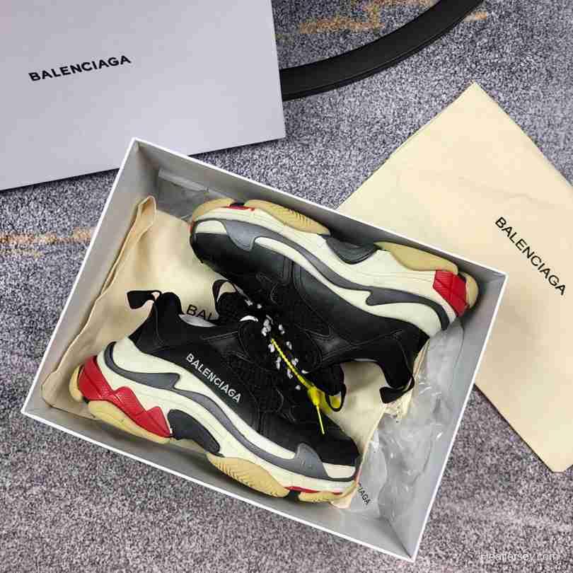 Men Balenciaga Triple-S Sneaker Red/Black