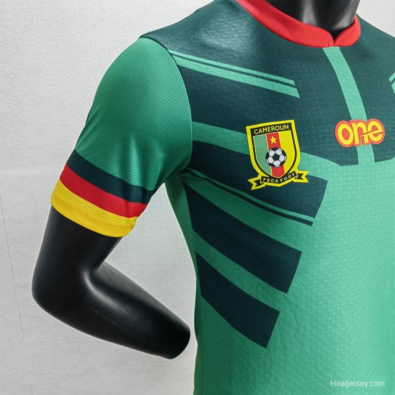 Player Version 2022 Cameroon Home Green Jersey