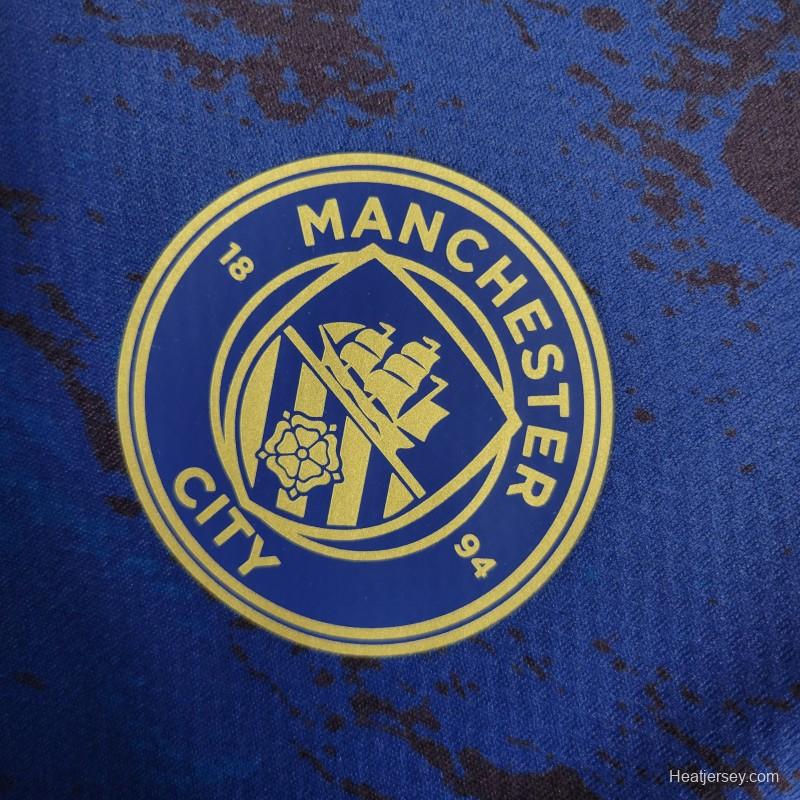 23-24 Manchester City Blue Special Edition Jersey