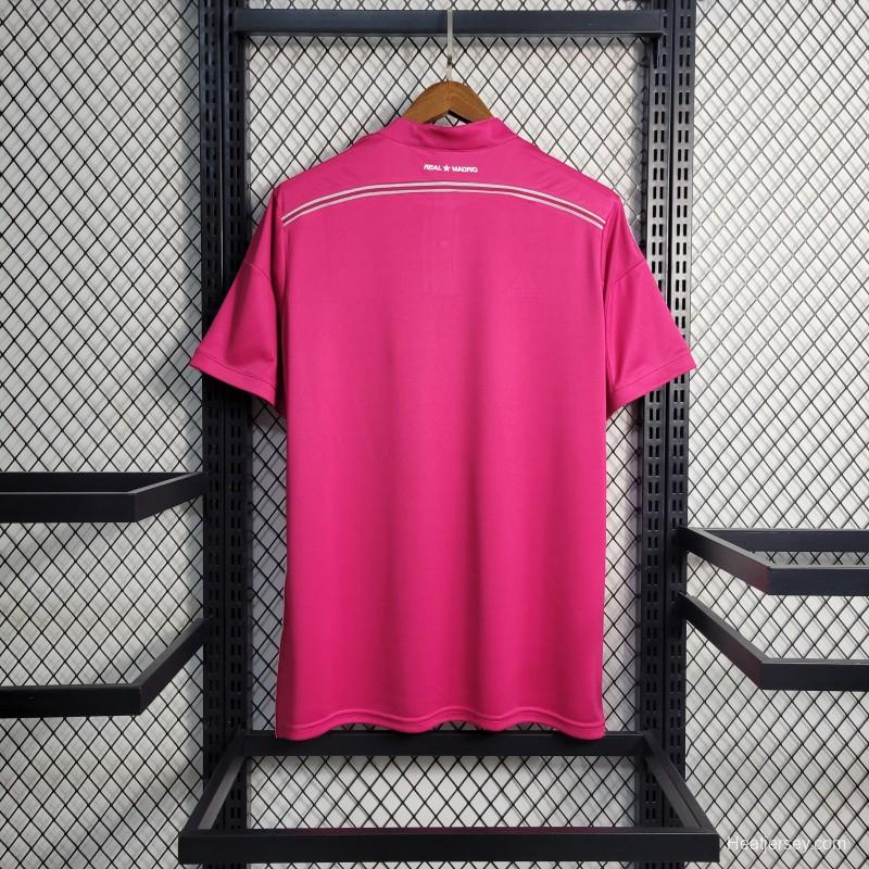 Retro 14-15 Real Madrid Away Pink Jersey