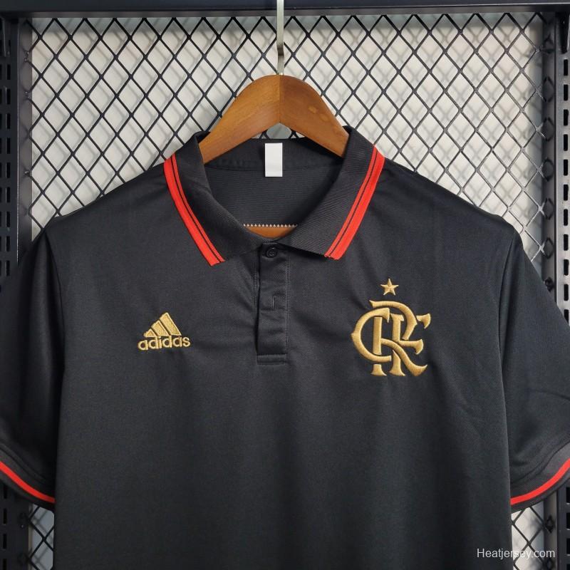 23-24 Flamengo Black POLO Jersey