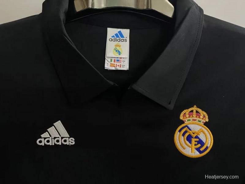 Retro 02/03 Real Madrid Black Century Jersey