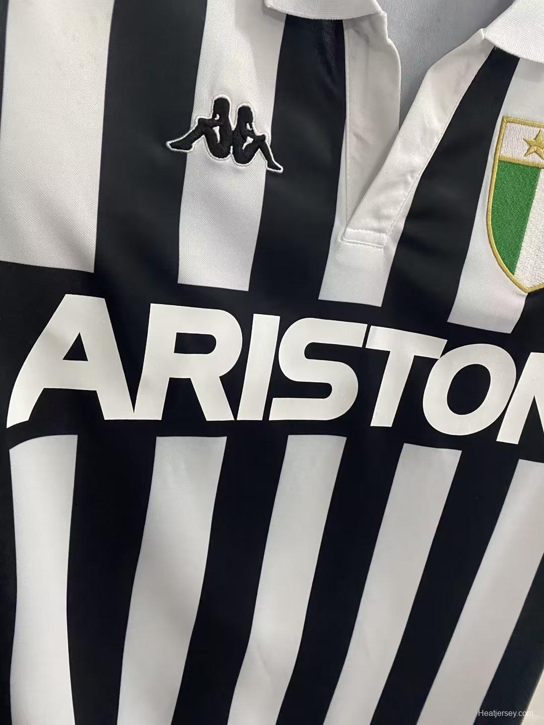 Retro 84/85 Juventus Home Jersey