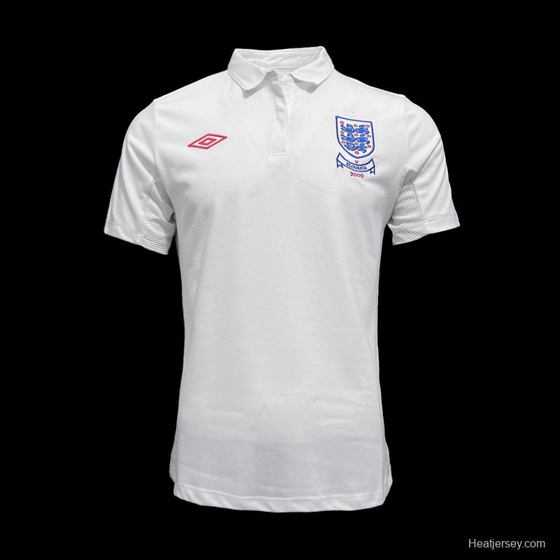 Retro 2010 England Home Soccer Jersey