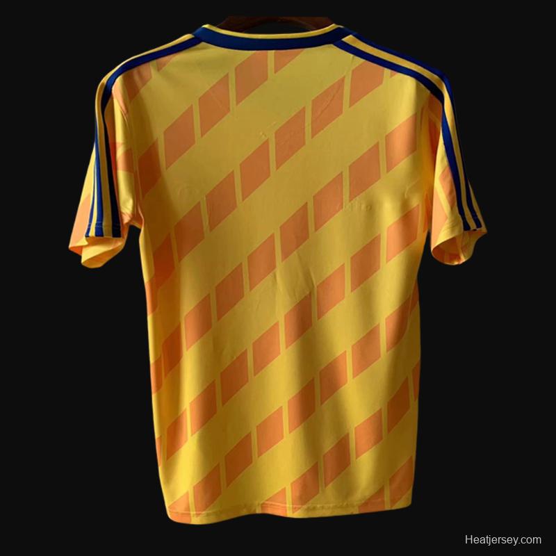 Retro 1988 Sweden Home Jersey