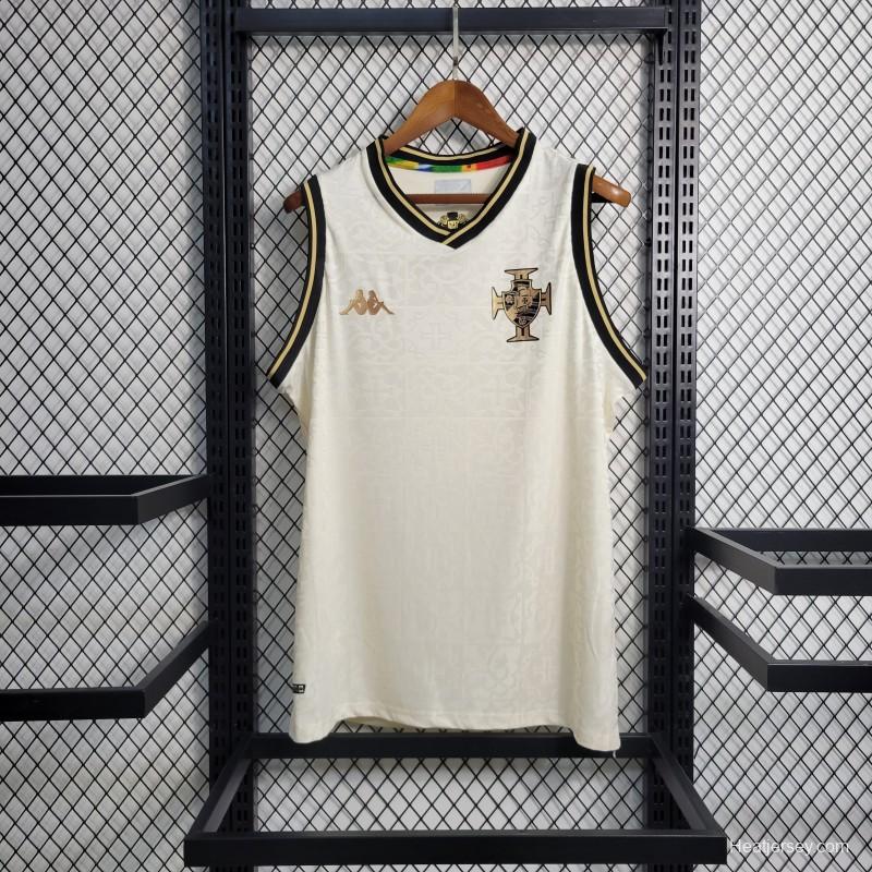 23-24 Vasco Da Gama White Vest Jersey