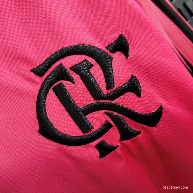 23-24 Flamengo Pink Long Sleeve Jersey