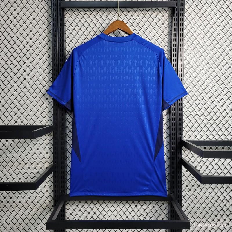 23-24 Cruzeiro Goalkeeper Blue Jersey