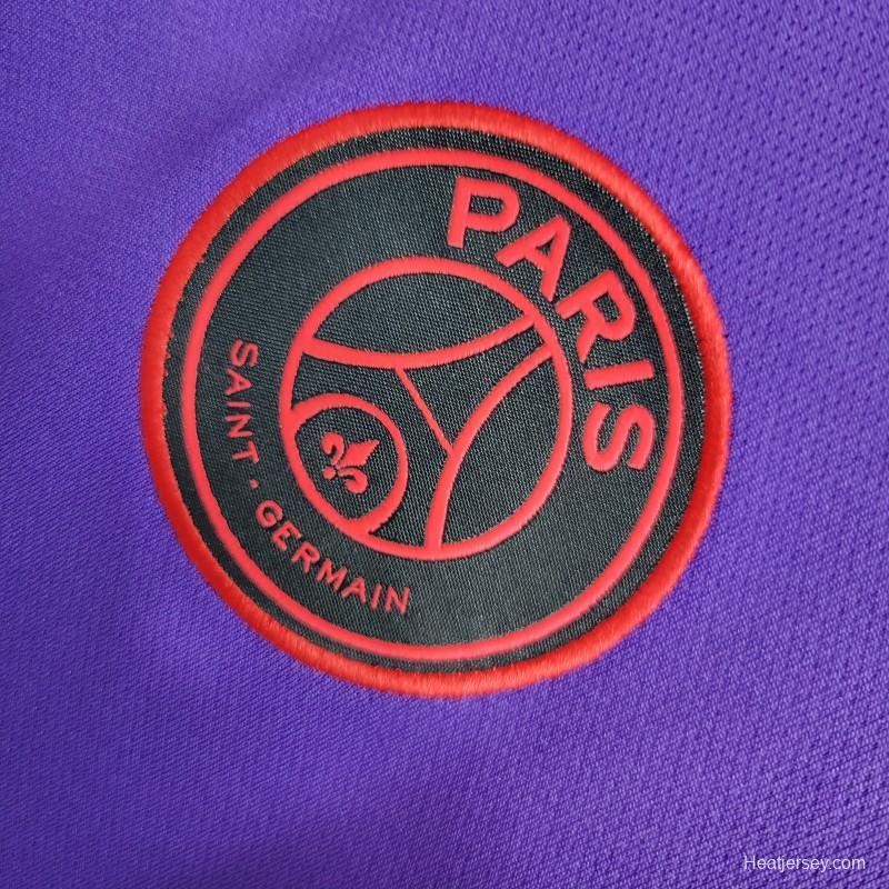 23-24 PSG Purple Training Jersey