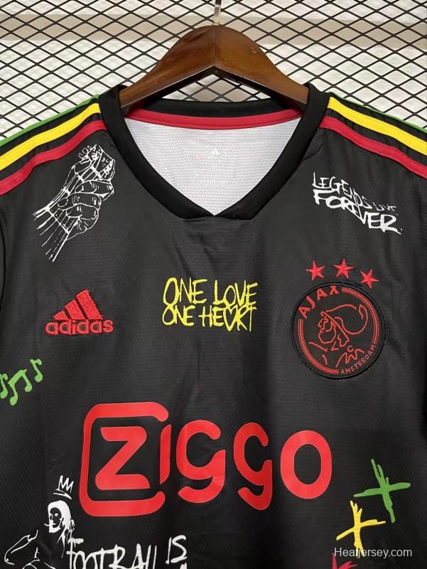 Retro 21/22 Ajax Third Black One Love Edition Jersey