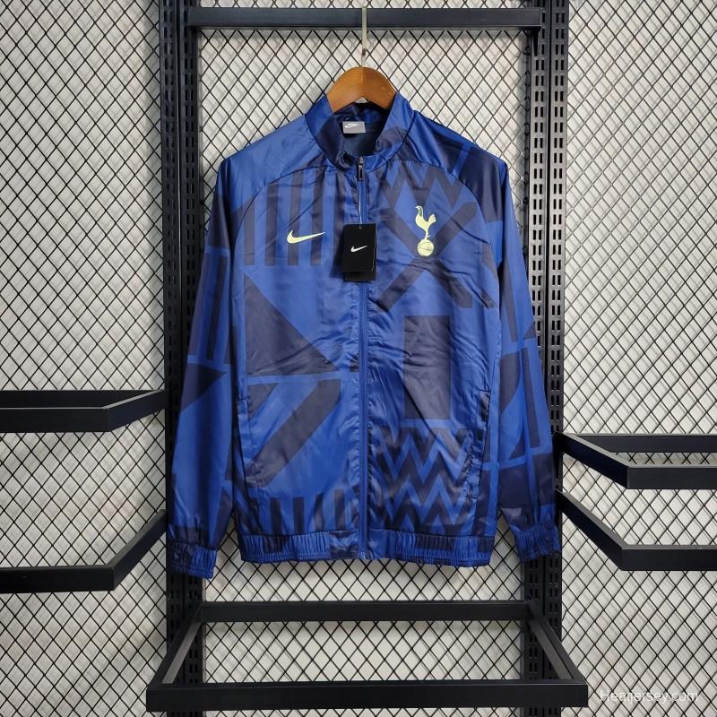 23-24 Tottenham Hotspur Navy Windbreaker