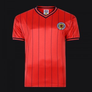 Retro 1982 Scotland Away Red Jersey