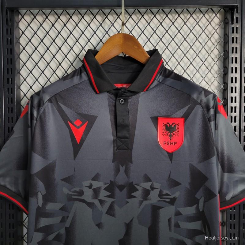 2023 Albania Third Black Jersey