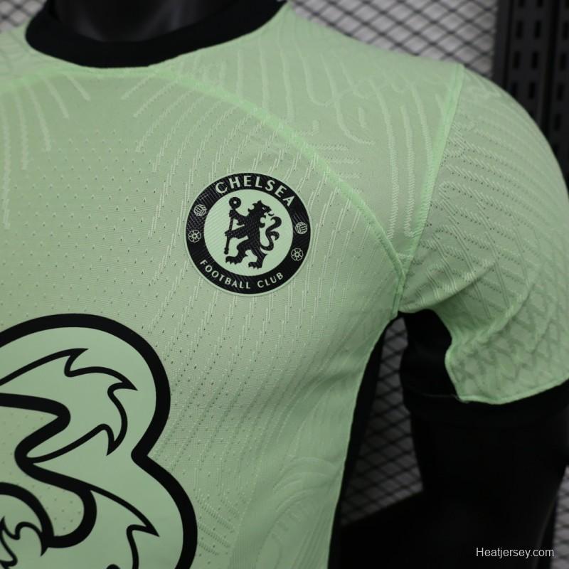 Player Version 23/24 Chelsea Away Green Jersey