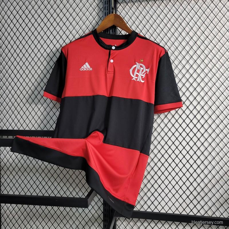 Retro 17-18 Flamengo Home Jersey