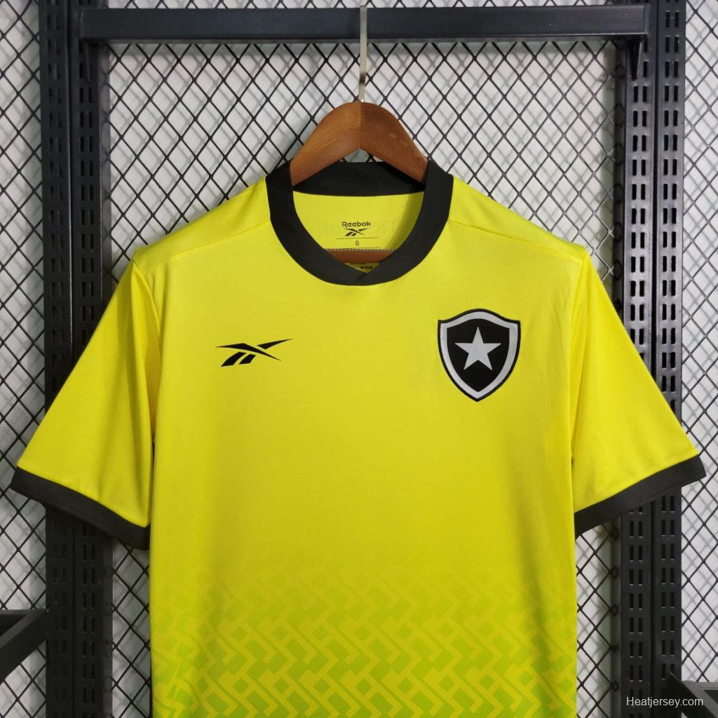 23-24 Botafogo Goalkeeper Away Yellow Jersey