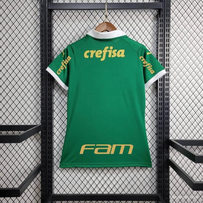 23/24 Woman Palmeiras Home + All Sponsors