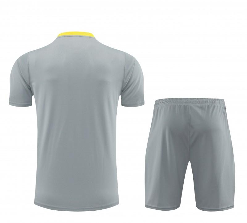 24/25 Liverpool Grey Short Sleeve Jeresy+Shorts