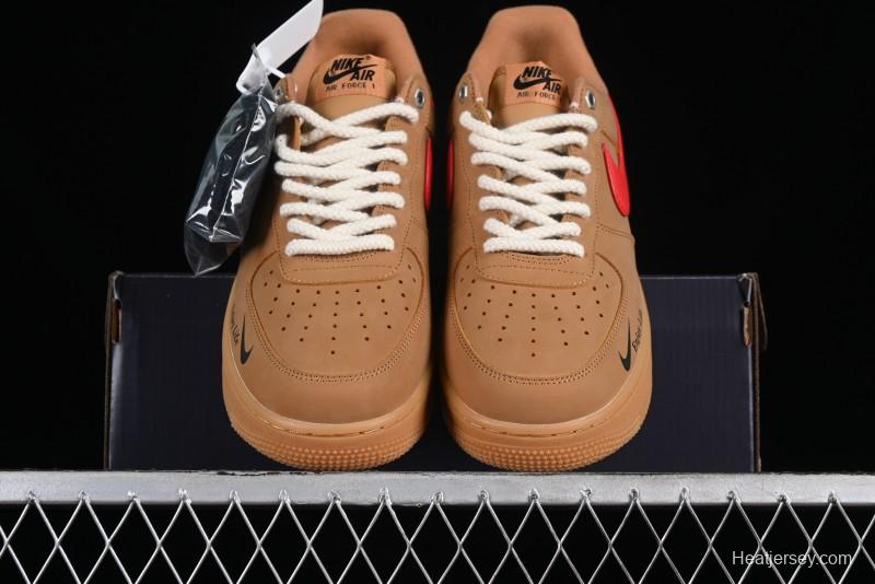 Nike Air Force 1'07 Low Wheat Sneakers