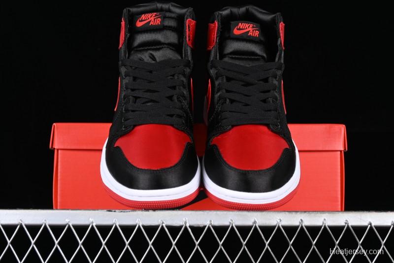 Air Jordan 1 High-Top "Satin Bred" AJ1