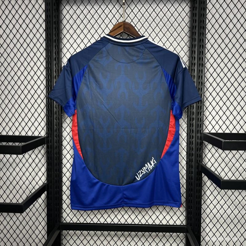 2024 Japan X Uzumaki Blue Special Jersey