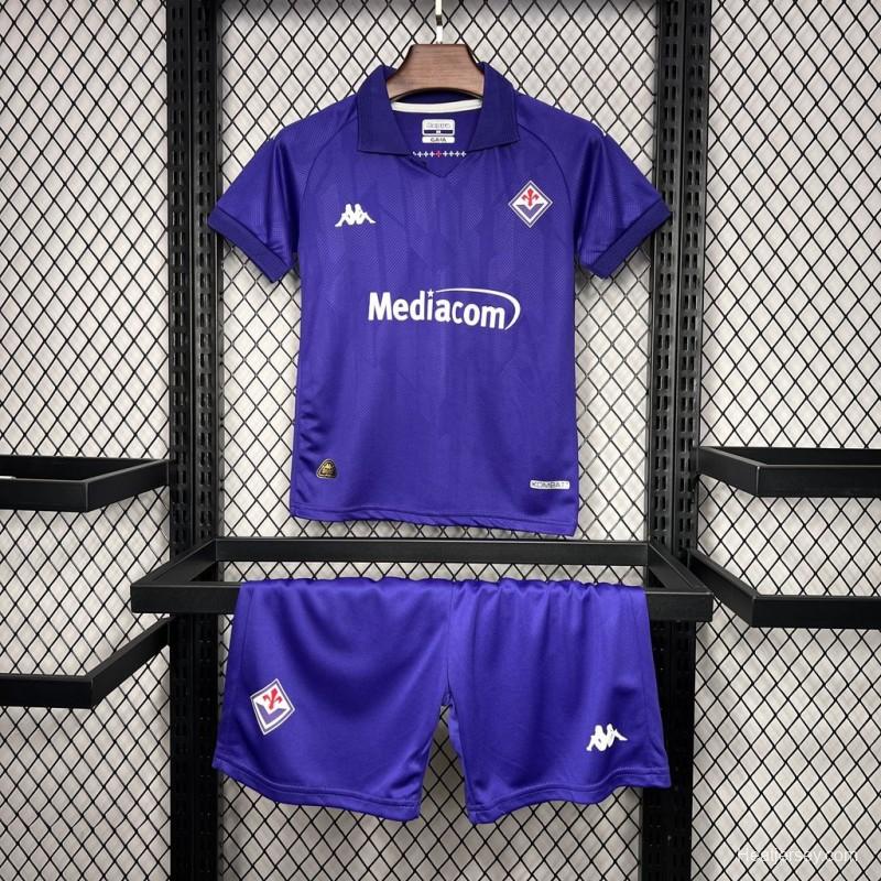 24/25 Kids Fiorentina Home Jersey