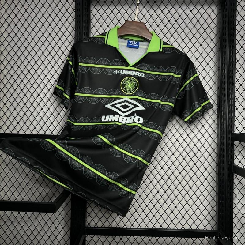 Retro 98/99 Celtic Away Black Jersey