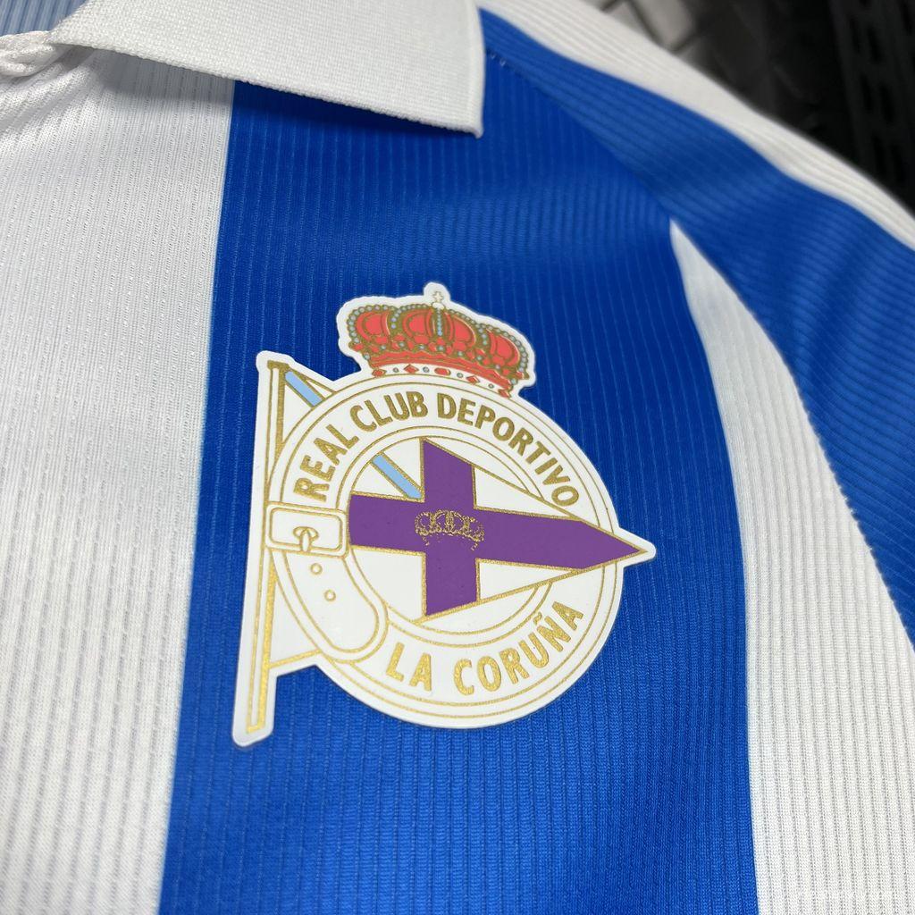 24/25 Deportivo De La Coruna Home Jersey