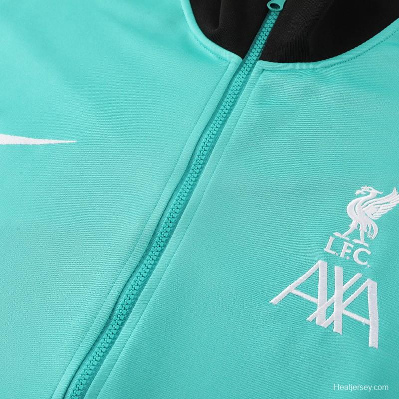 24/25 Liverpool Green Full Zipper Jacket +Long Pants