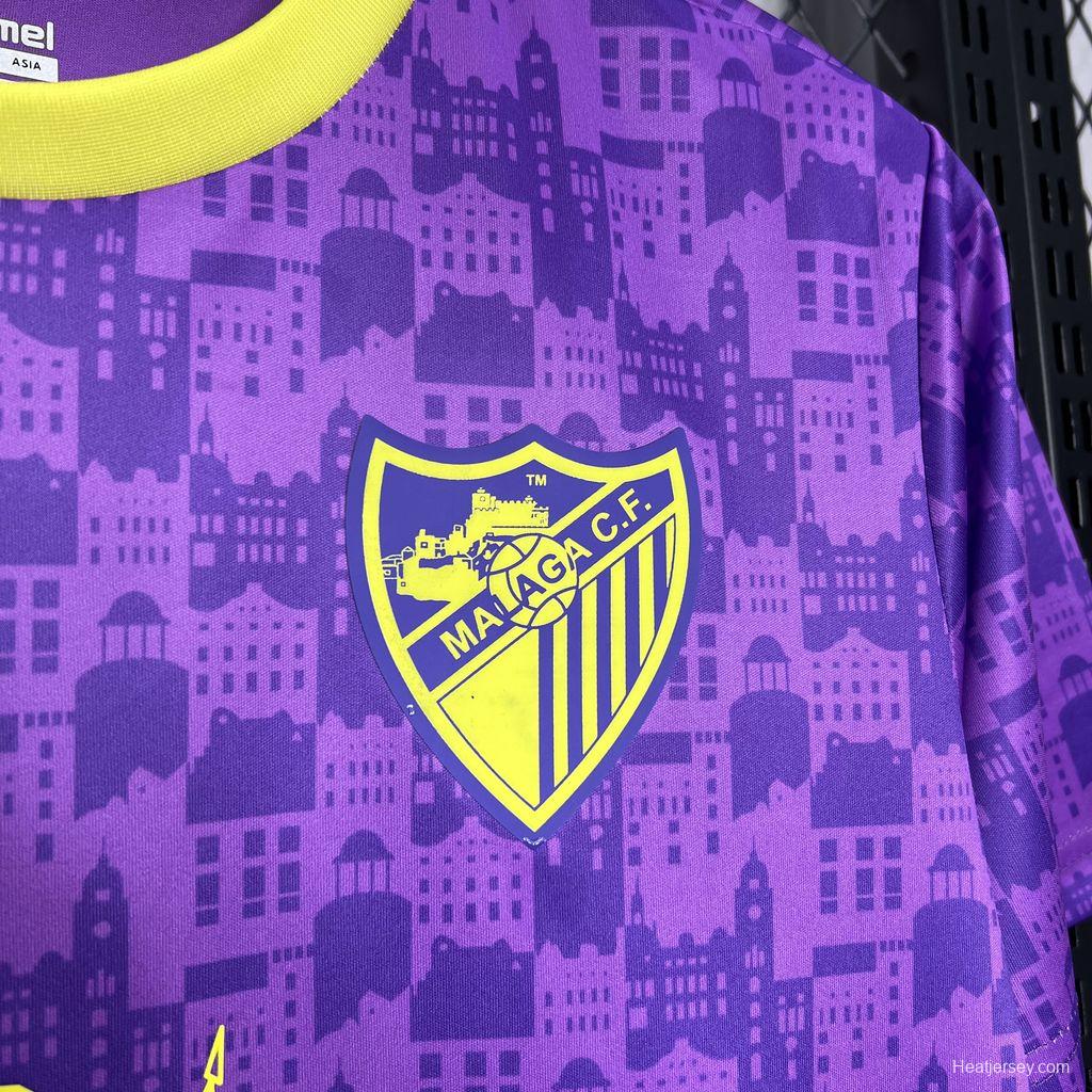 24/25 Malaga Purple Pre-match Training Jersey