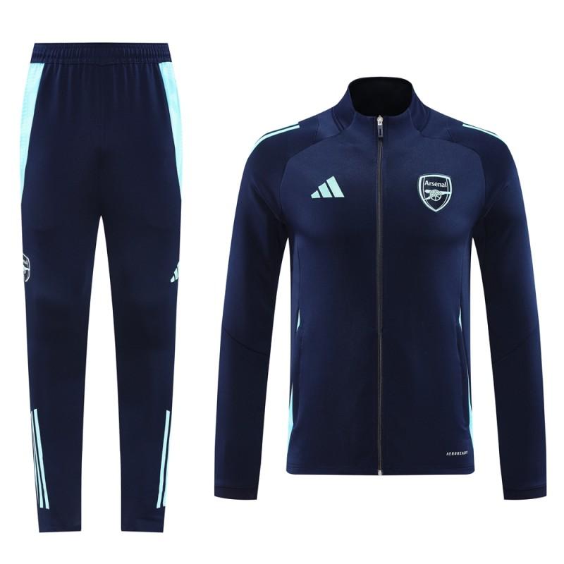 24/25 Arsenal Navy Full Zipper Jacket +Long Pants