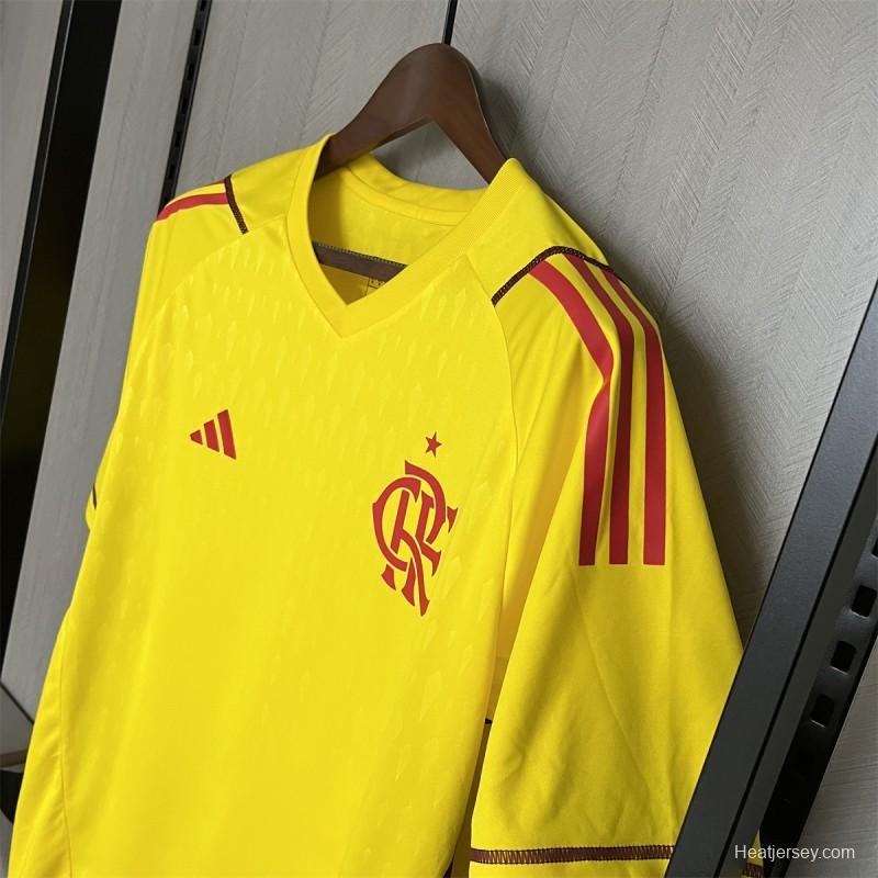 24/25 Flamengo Limited Edition Goalkeeper Yellow Jersey