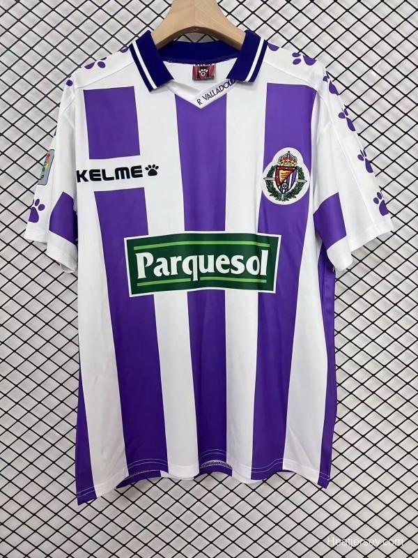 Retro 95/96 Real Valladolid Home Jersey