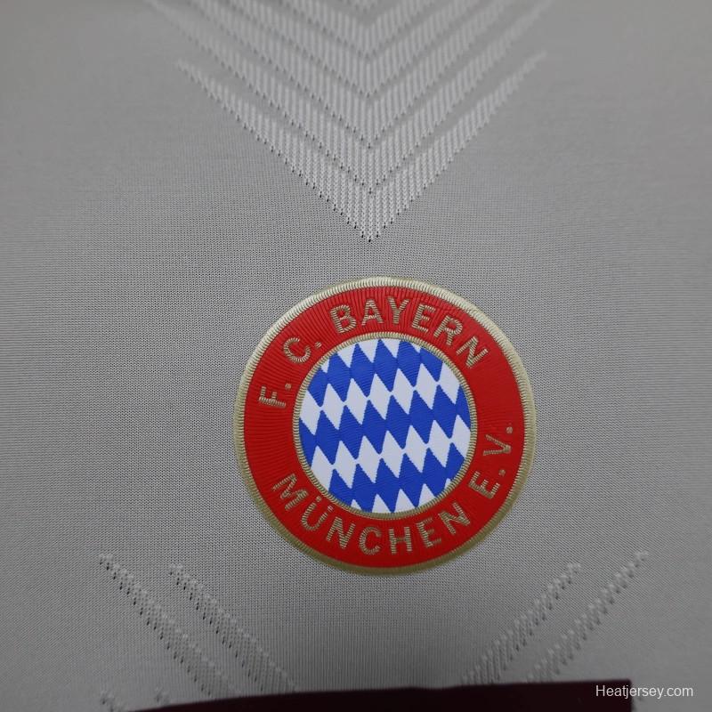 25/26 Player Version Bayern Munich Training White Wine Jersey