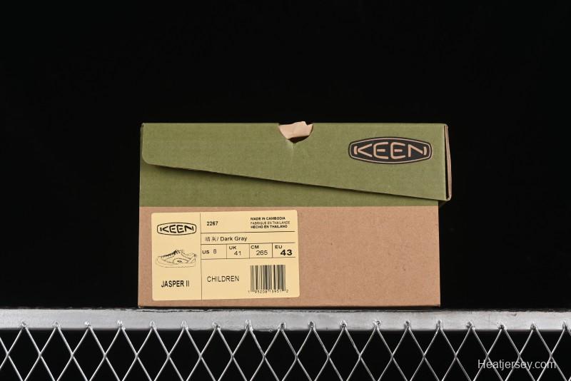 Keen Jasper Japanese Street 2.0 Retro Outdoor Shoes - 2267 Dark Grey