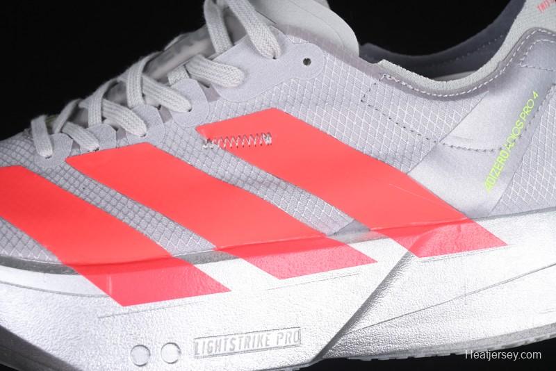 Adidas Adizero Adios 4 M Running Shoes Lightweight Breathable Low-Top - JR6372