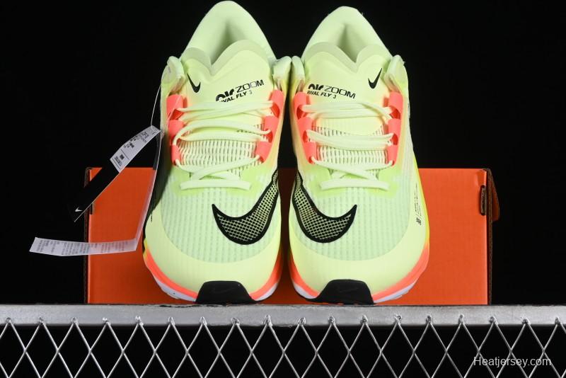 Nike Zoom Rival Fly 3 Lightweight Fabric Comfortable Cushion Anti-Slip Low-Top Casual Running Shoes - CT2405-700