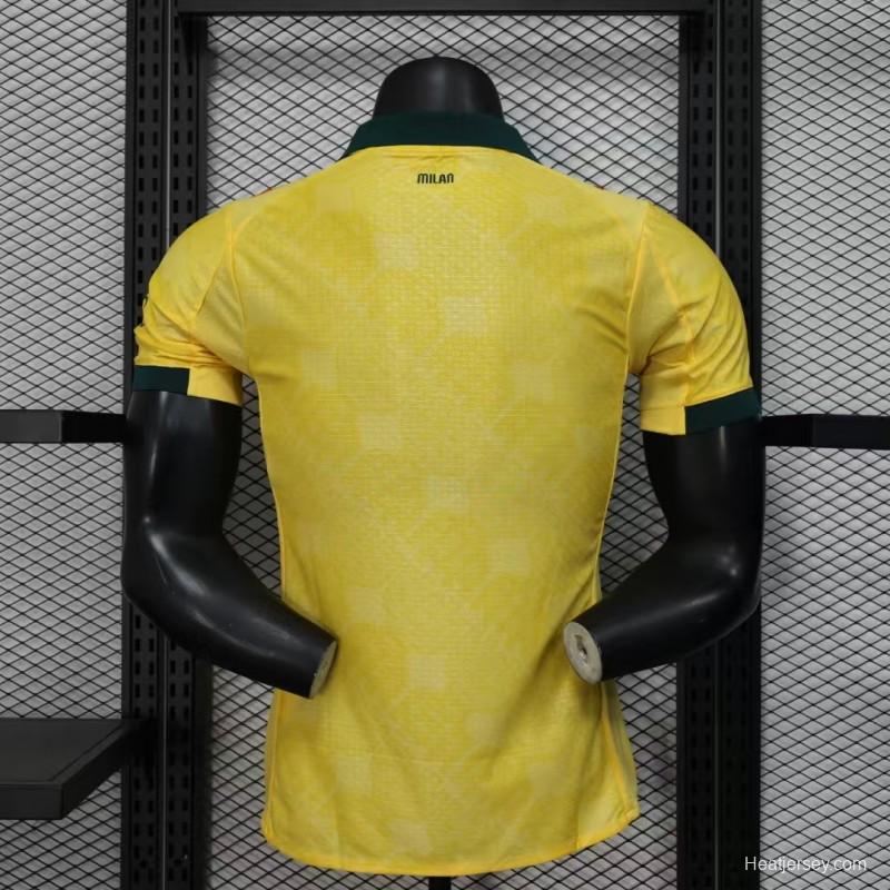 Player Version 25/26 AC Milan Third YeYellow Jersey