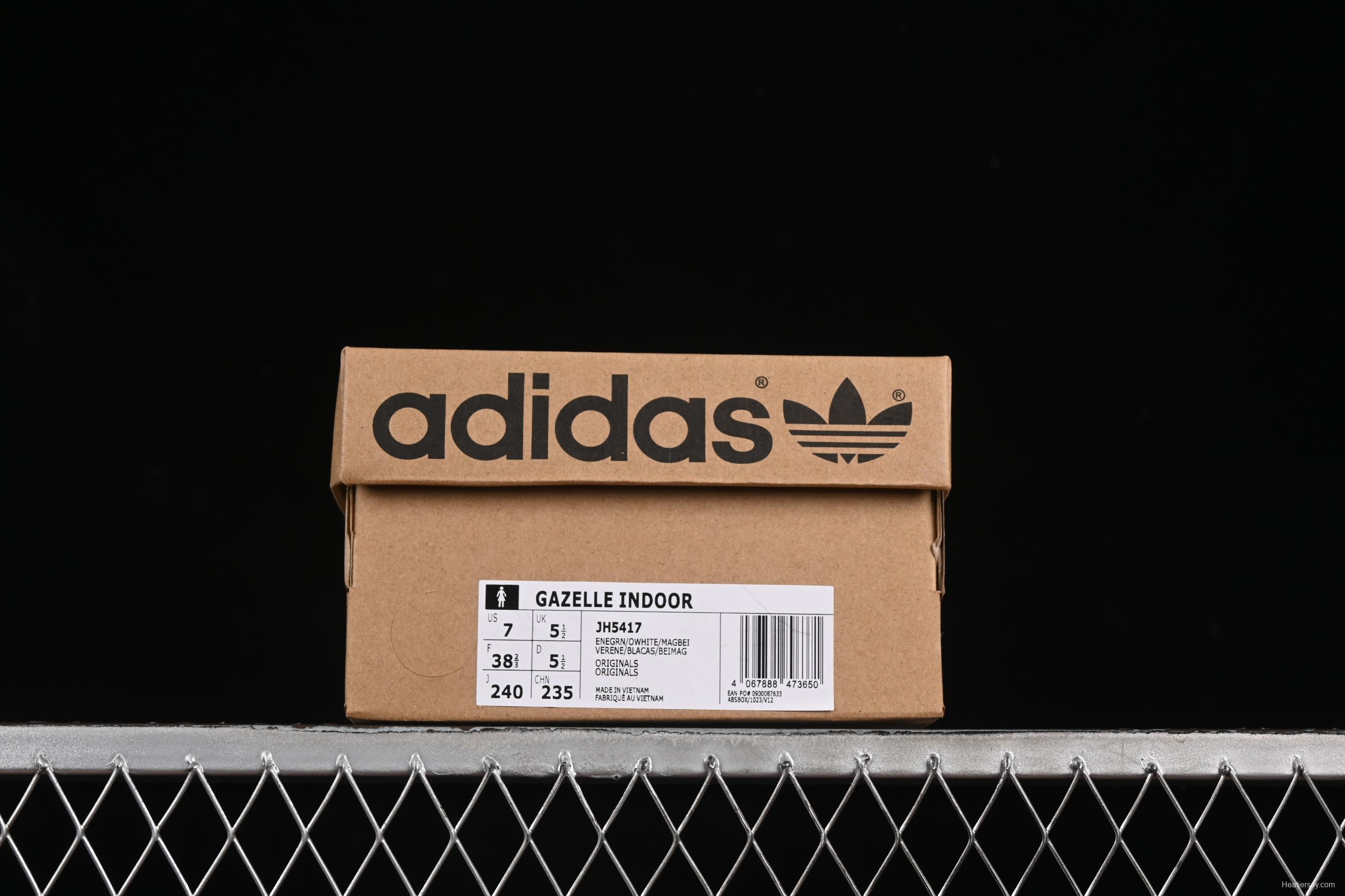 Adidas Originals Gazelle Indoor Retro Casual Sneakers with Anti-Slip and Durable Design - JH5417