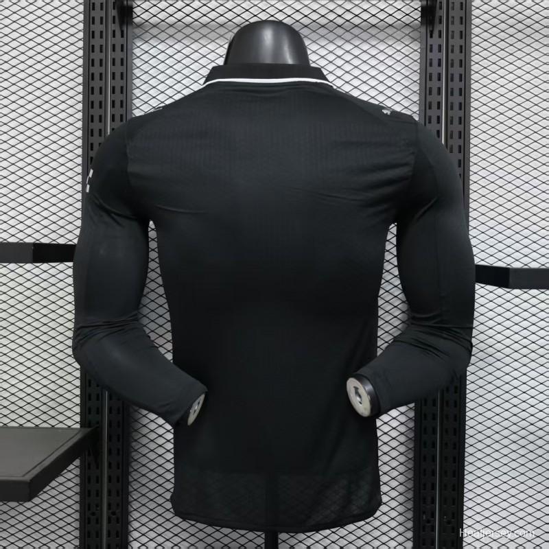 Player Version 25/26 Manchester United Away Black Jersey