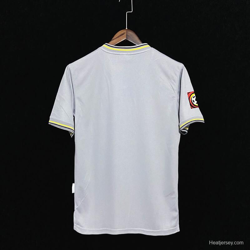 Retro 00/01 Borussia Dortmund Away Grey Jersey