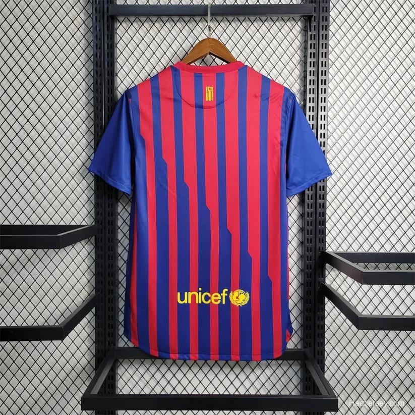 Retro 11/12 Barcelona Home Jersey