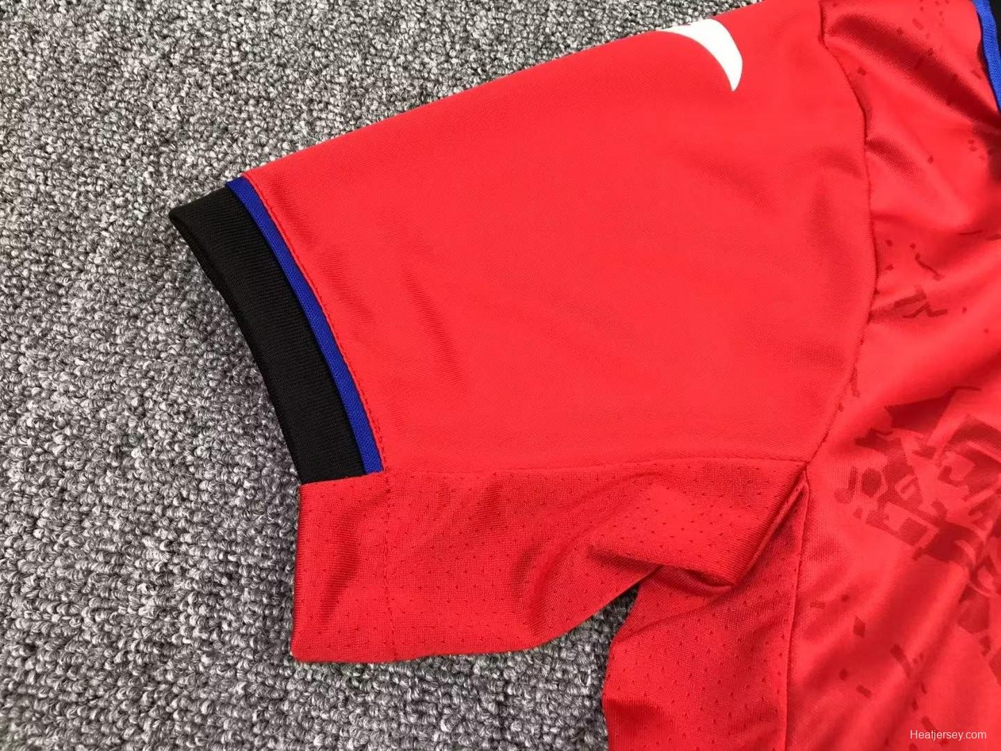 23/24 Atalanta Third Red Jersey