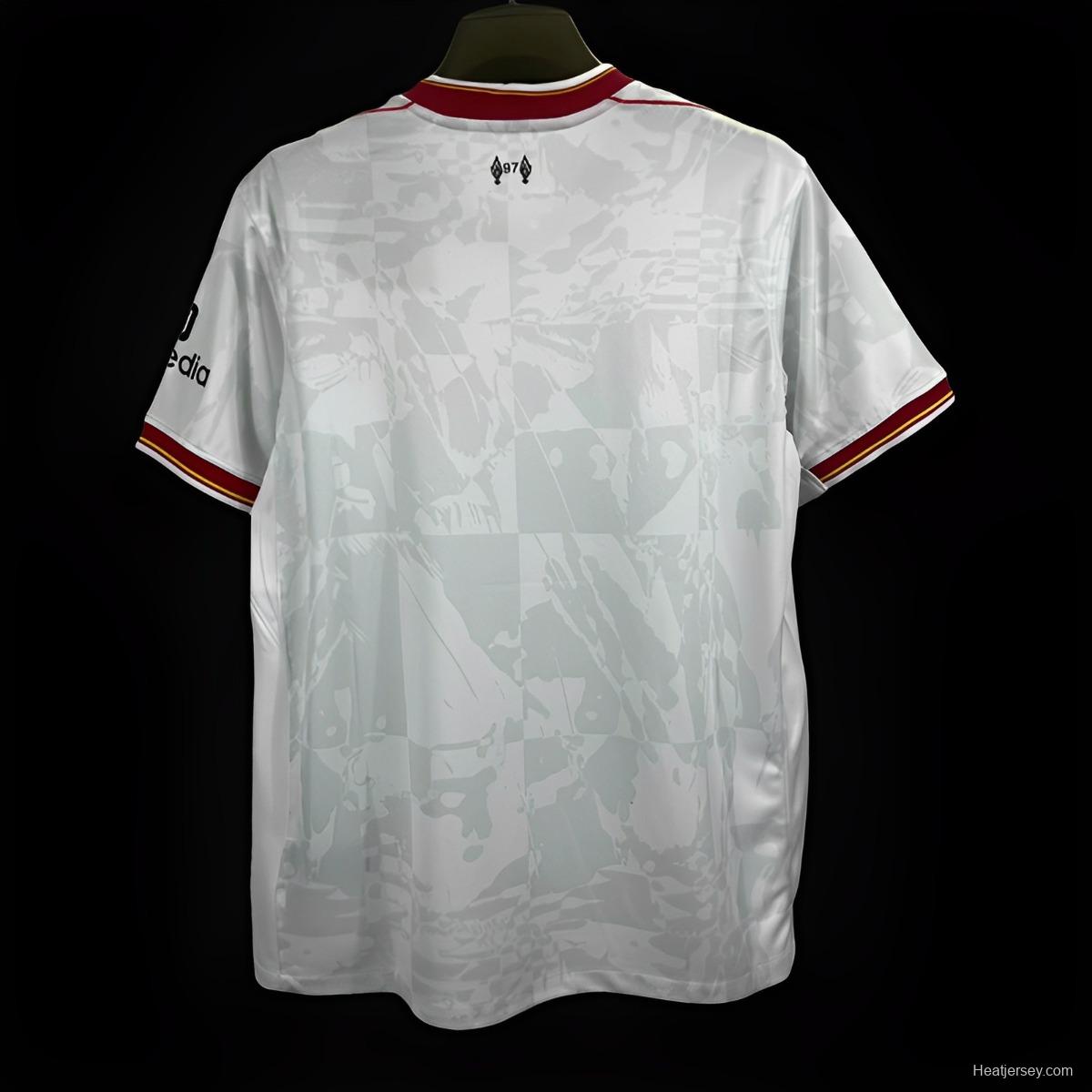 24/25 Liverpool Third White Jersey