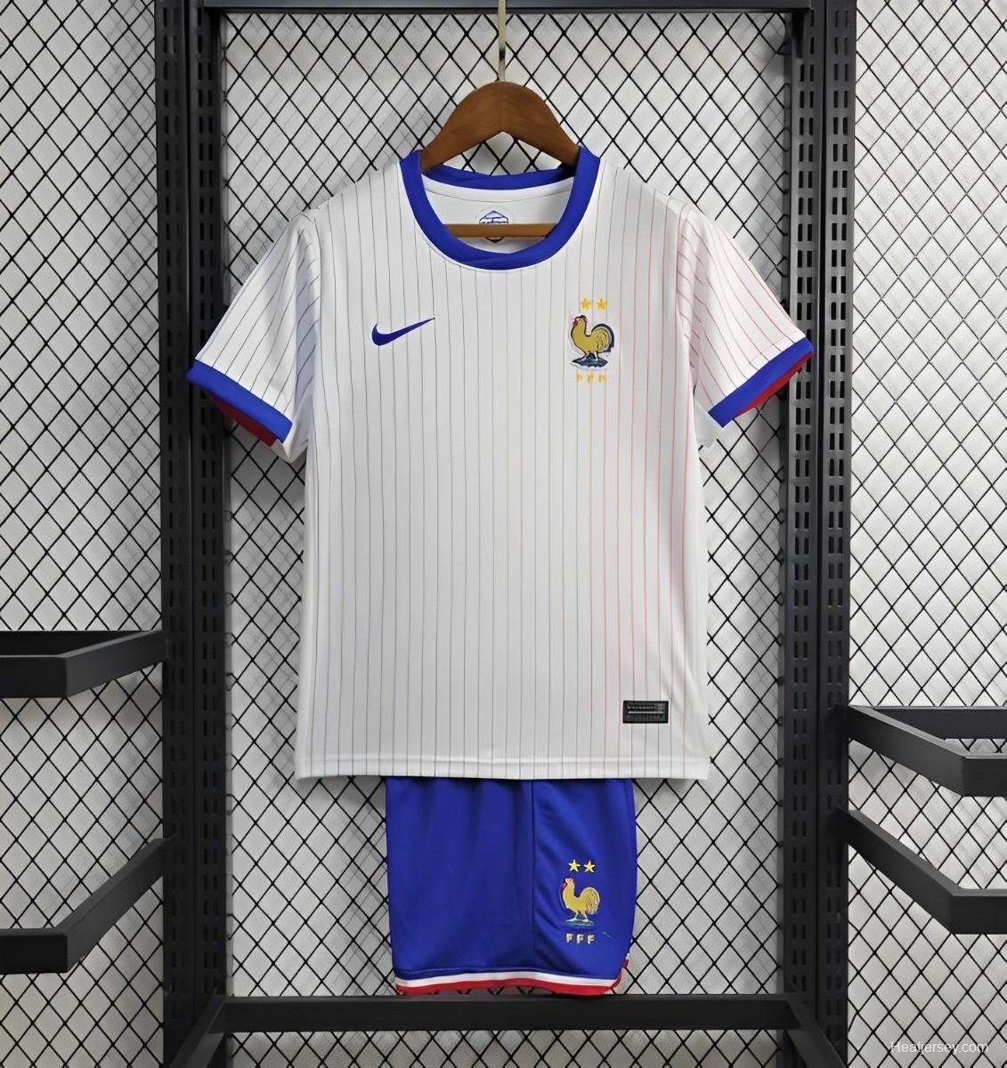 24/25 Kids France Away Jersey