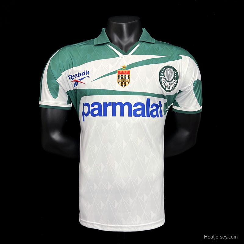 Retro 1986 Palmeiras Third White Jersey